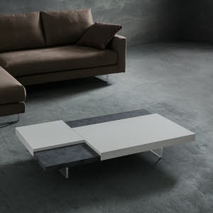 Tavolino per soggiorno moderno Snip